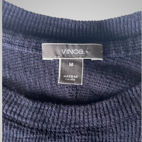 [ Vince] - Long Sleeve Thermal Shirt - Picture 3 of 3